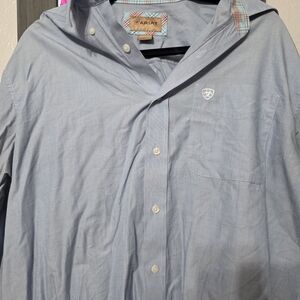 Ariat Men's Blue Shirt